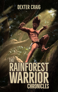 Jungle Dude Surfs  the Rainforest